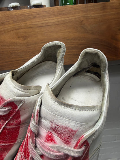 SS2006 Maison Martin Margiela Japan G.A.T. Hand Painted Low Top Sneakers