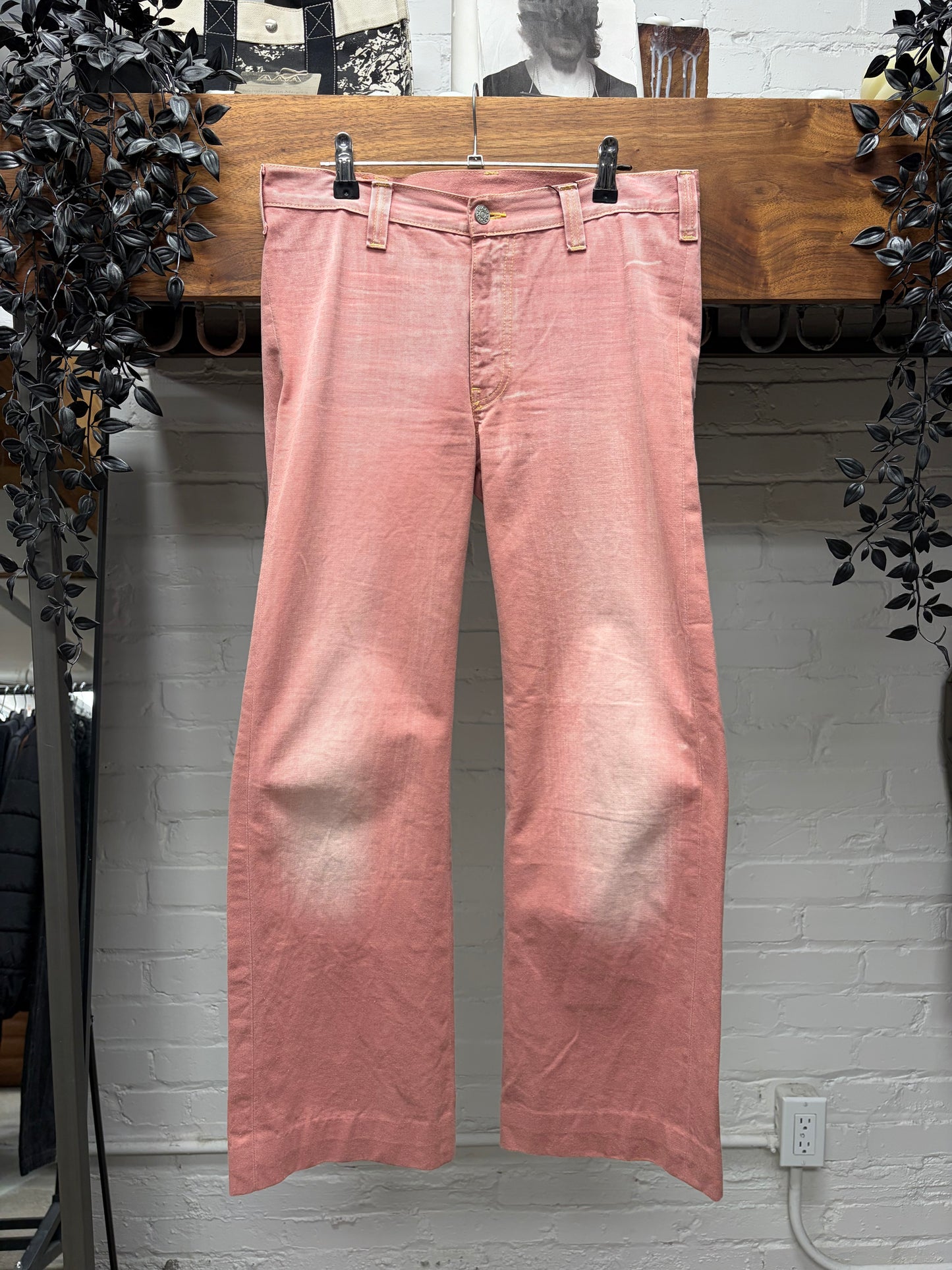 Gucci by Frida Giannini ‘Coral Pink’ Low Rise Straight Cut Jeans