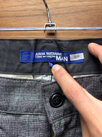 2018 Junya Watanabe Man Tartan Plaid Cotton Shorts