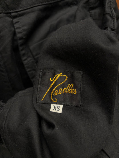 Needles ‘Balloon Cut’ Black Cotton Cargo Pants
