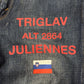 AW2005 Junya Watanabe x Levi’s ‘Triglav’ Flag Blue Jeans