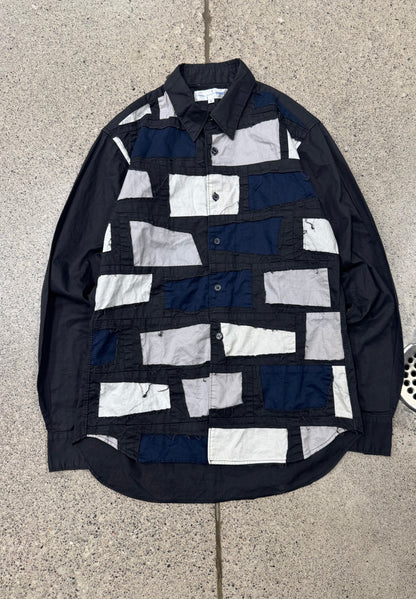 2009 Comme Des Garçons Shirt ‘Patchwork’ Button Down