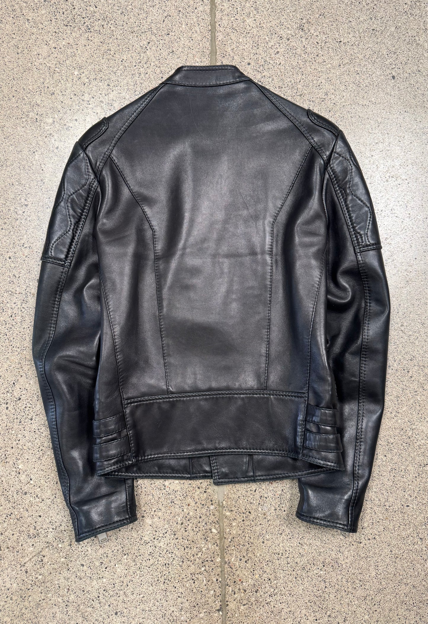 AW2013 Balenciaga by Nicholas Ghesquiere Leather Moto Jacket