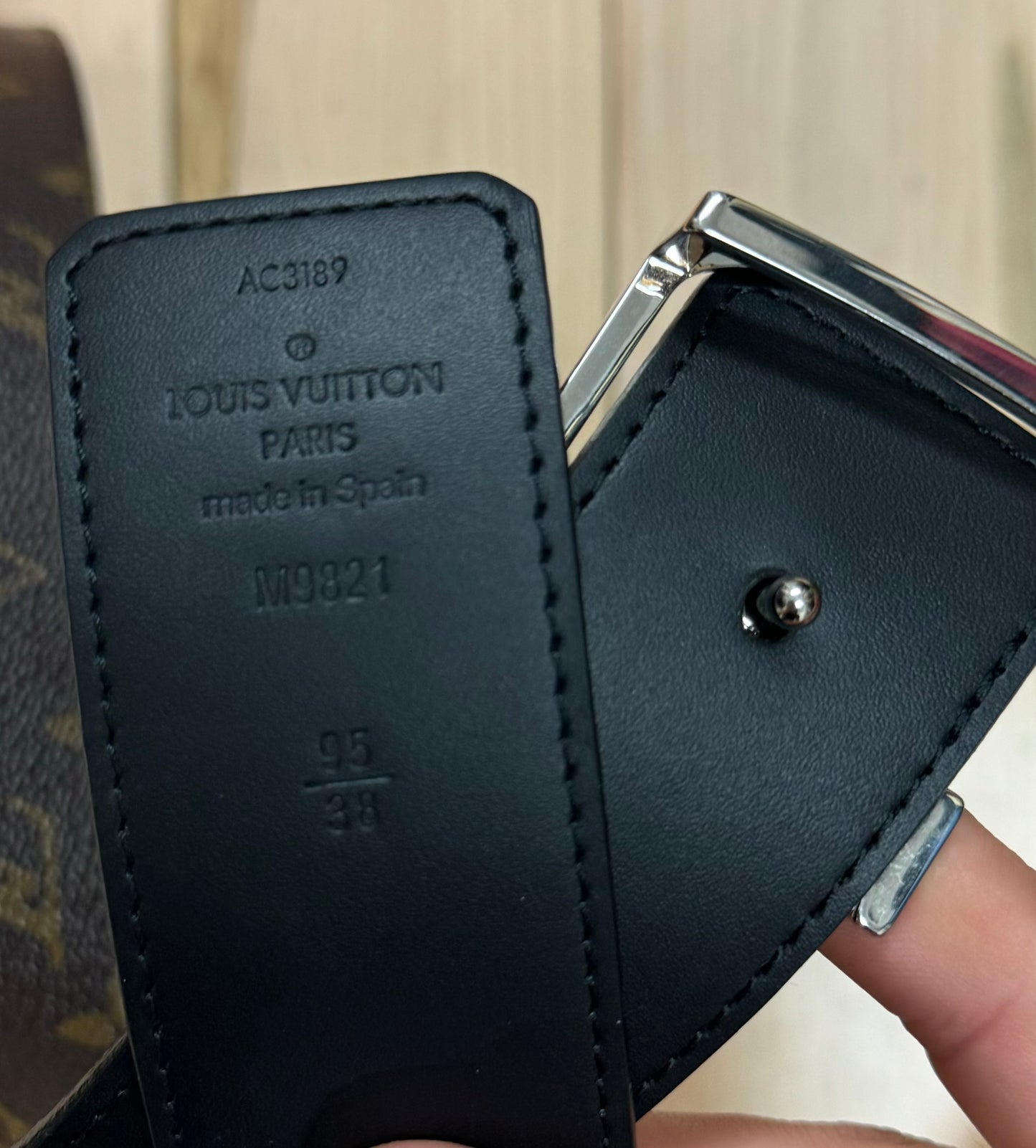 Louis Vuitton Reversible Monogram Belt