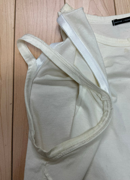 2000s Marithe Francois Girbaud Shoulder Strap Tank Top