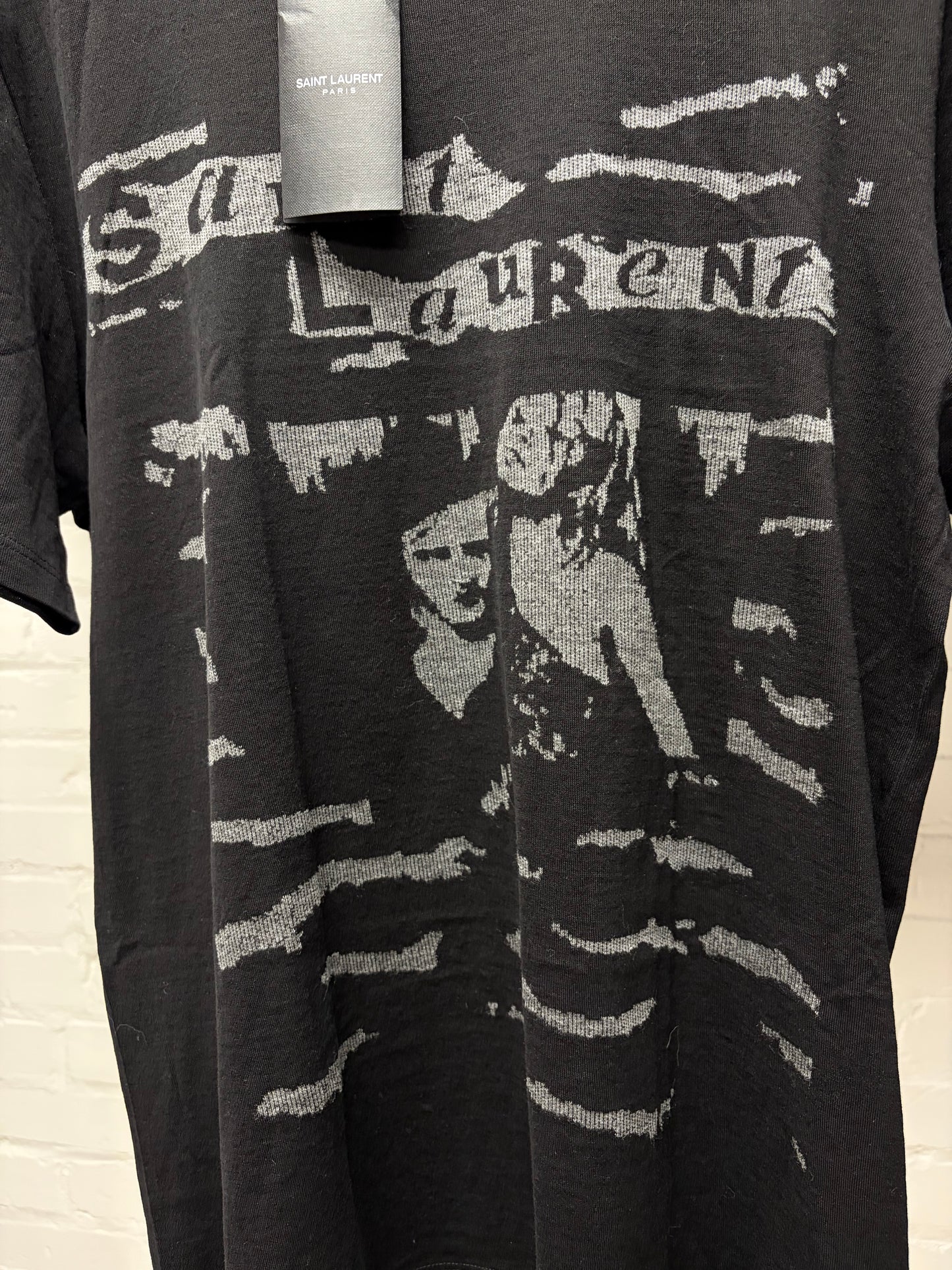 SS2020 Saint Laurent ‘Sex Pistols’ Black Graphic T-Shirt