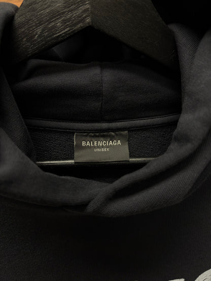 SS2024 Balenciaga ‘Paris Tropical’ Black Pullover Hoodie