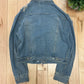 Acne Studios Distressed Blue Denim Jacket