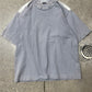 90s Stone Island Tape Logo Faded Grey T-Shirt