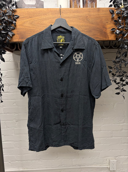 Hysteric Glamour ‘Showgirl’ Embroidered Camp Collar Shirt
