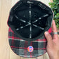 2000s Stussy x New Era Plaid Wool Fitted Hat