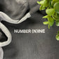 Number (N)ine x Common Sort Chest Logo Hoodie