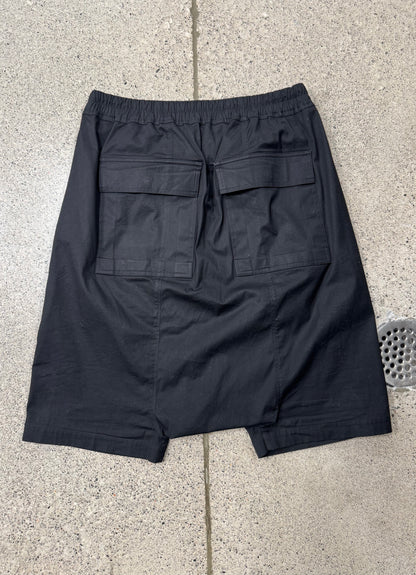 SS2023 Rick Owens ‘Edfu’ Drop Crotch Pod Shorts