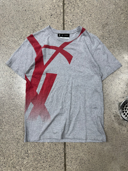 Saint Laurent Gradient YSL Logo Graphic T-Shirt