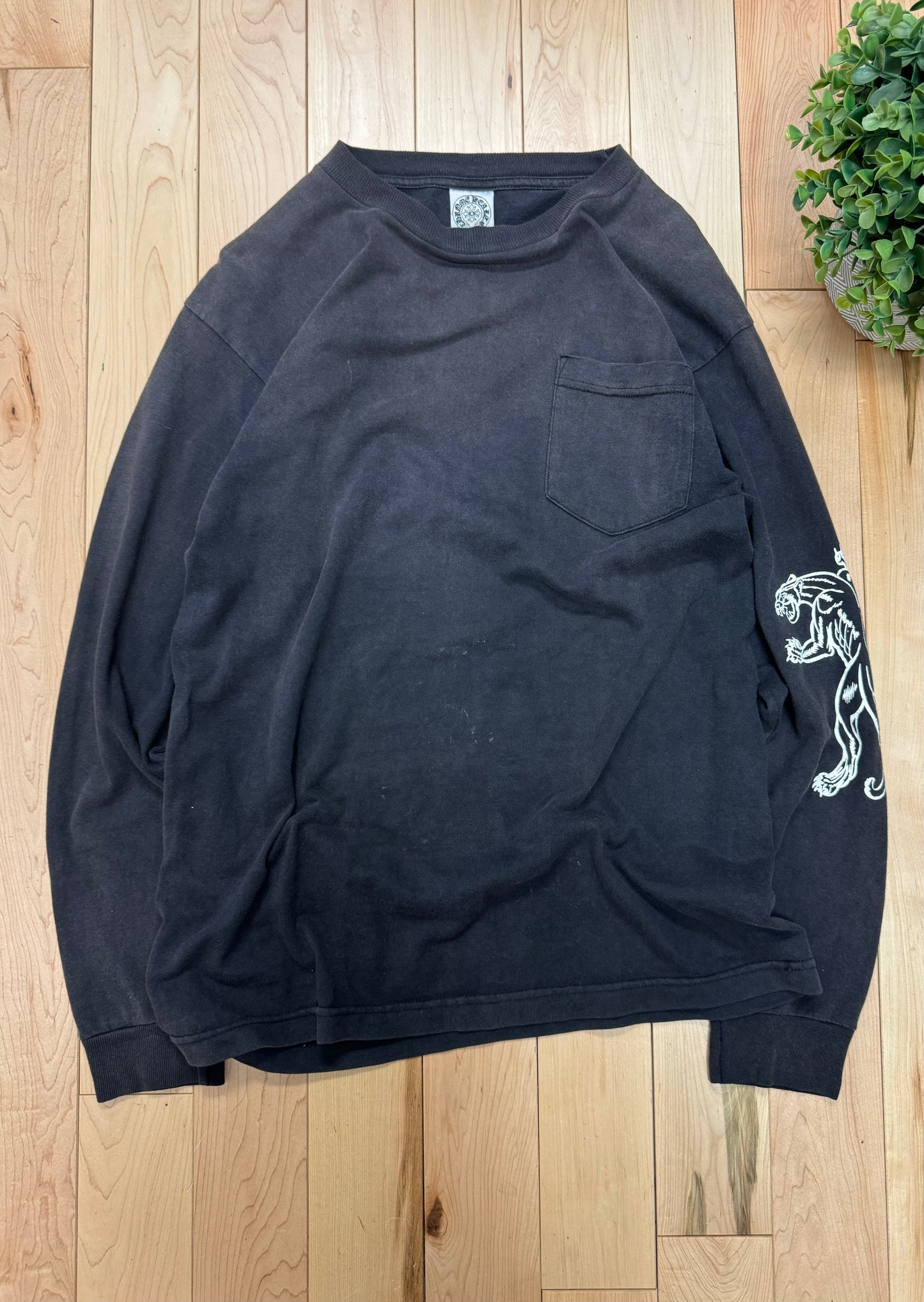 2003 Chrome Hearts x Kyoske Himuro  ‘Washed Black’ Long Sleeve