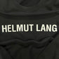 Helmut Lang Classic Logo Black Sweatshirt