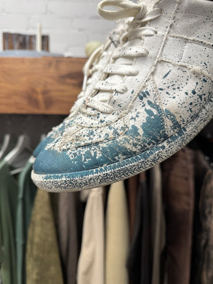 Maison Margiela ‘G.A.T.’ Paint Splattered Sneakers