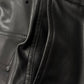 Rick Owens DRKSHDW Faux Leather Black Wide Leg Shorts