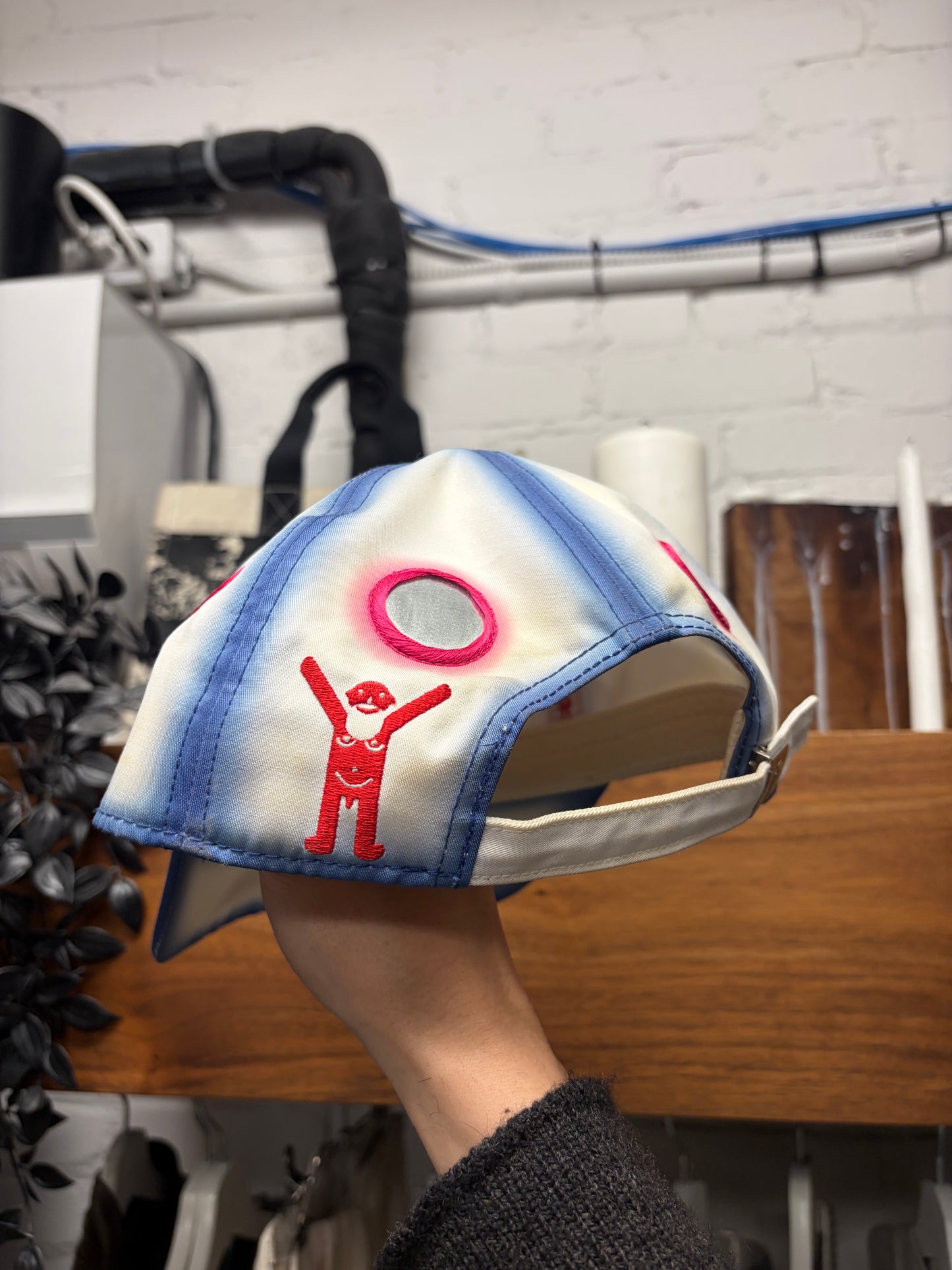 SS2021 Walter Van Beirendonck ‘Mirrors’ Strap-Back Baseball Cap