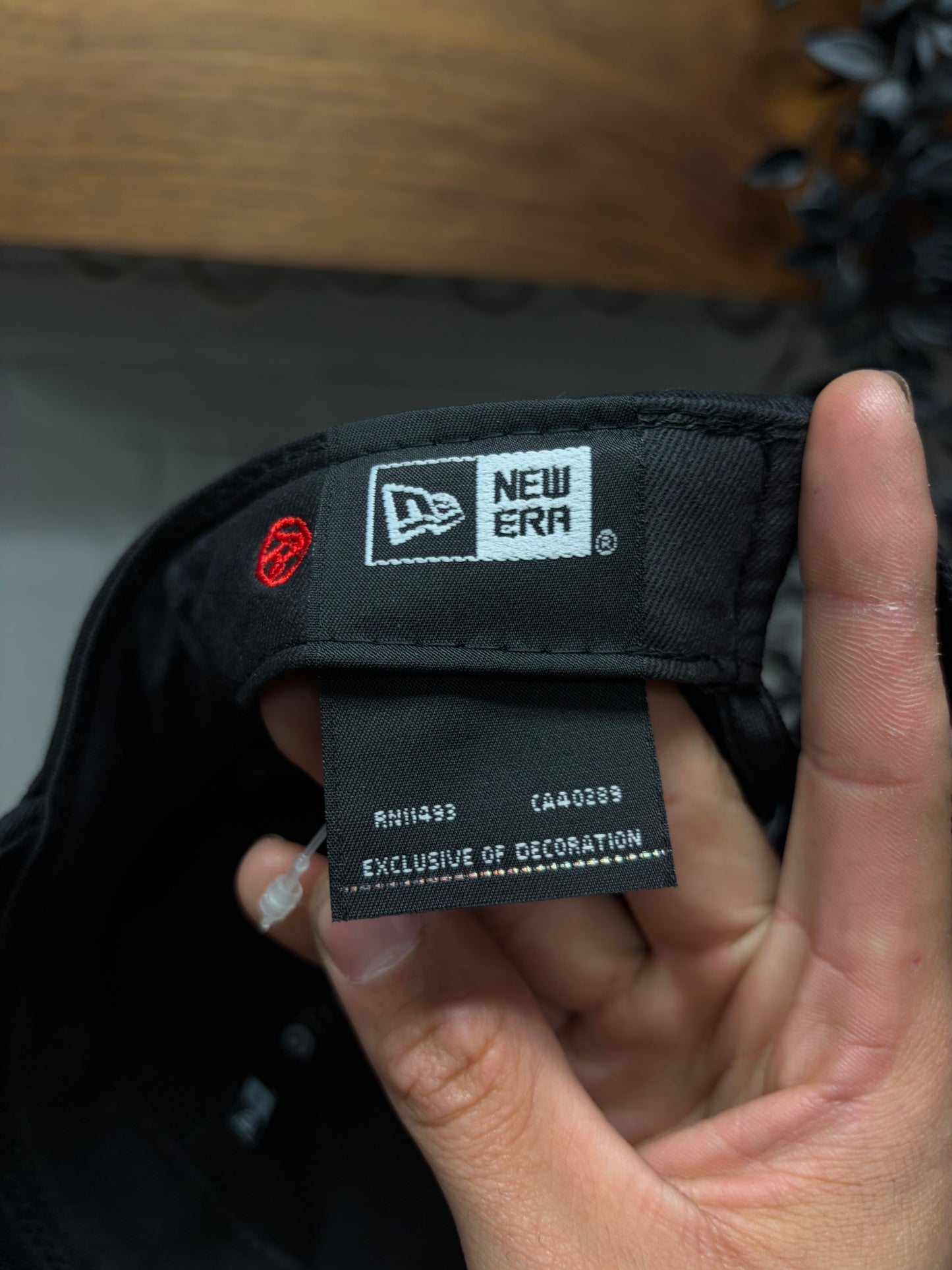 Yohji Yamamoto Pour Homme x New Era Painter Logo Strap-Back Hat