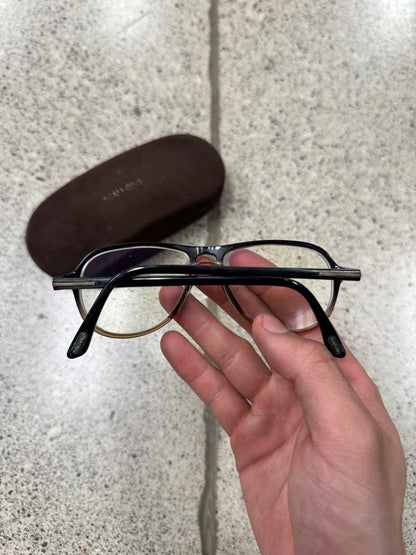 Tom Ford Retro Aviator Frame Prescription Glasses