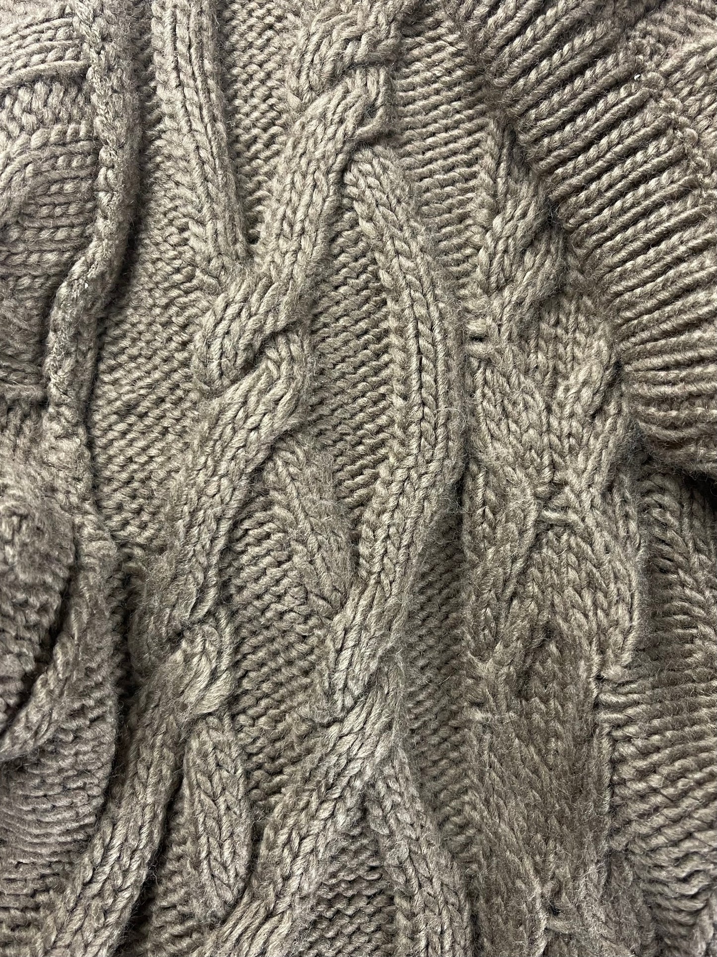 Undercover GU Heavyweight Cable Knit Sweater