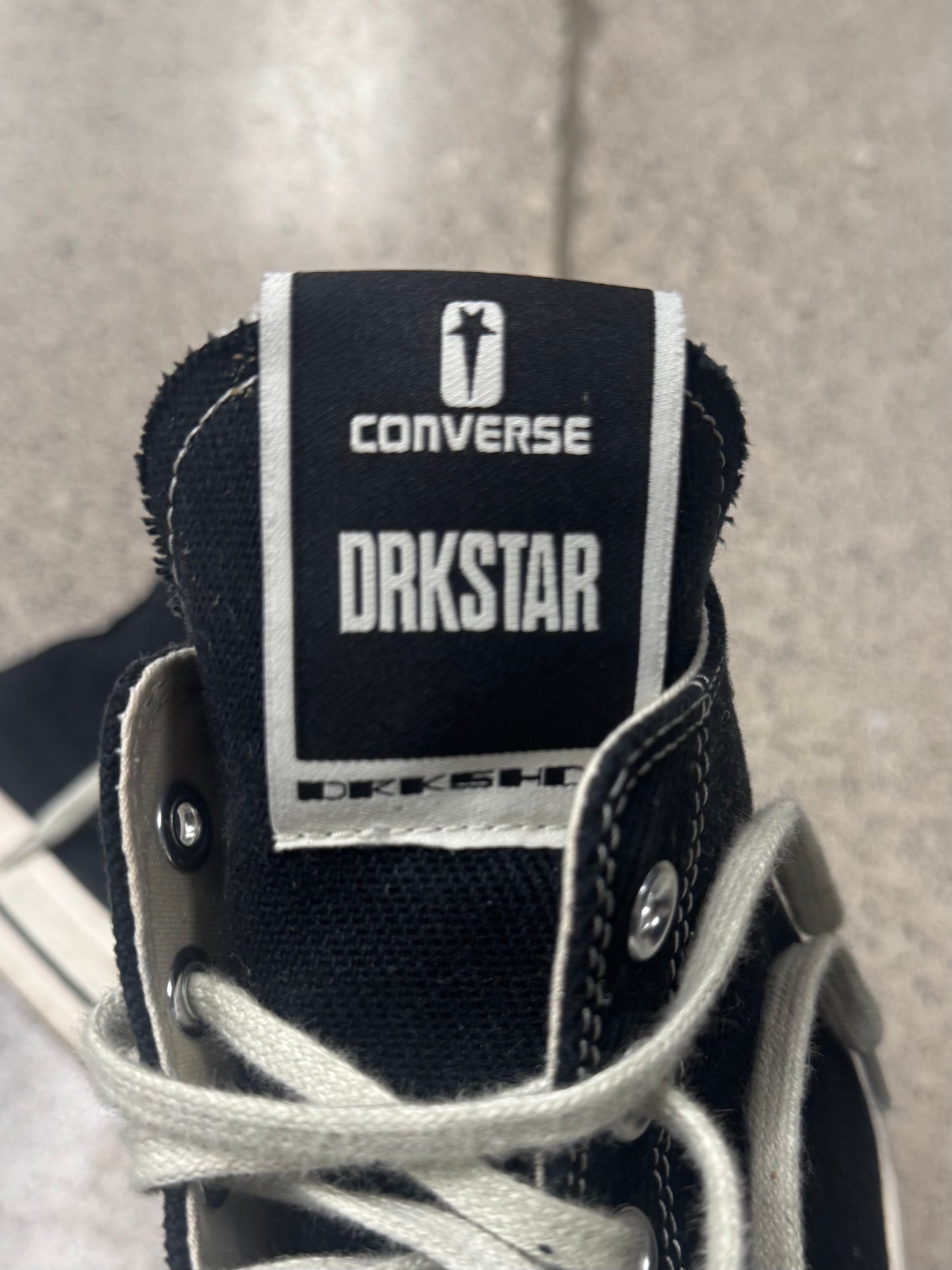 Rick Owens x Converse ‘DRKSTR’ Chuck 70 High Top Sneakers