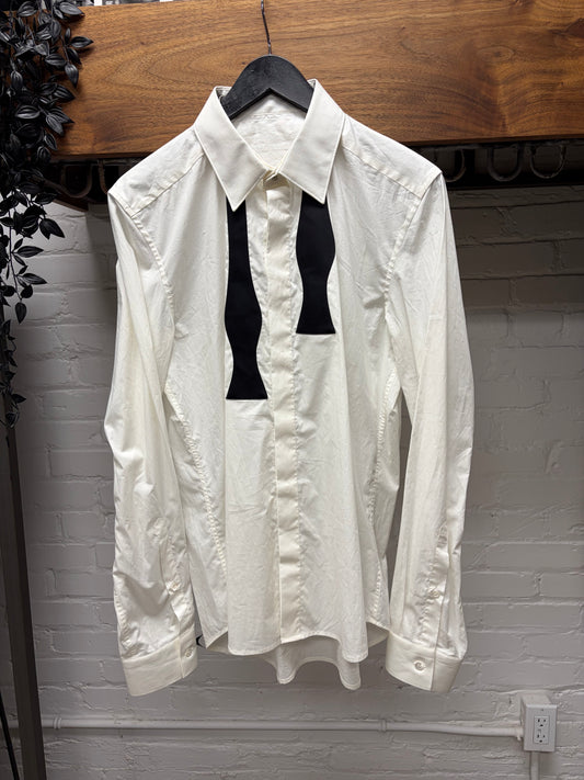 SS2012 Maison Margiela x H&M ‘Bowtie’ Trompe L’œil Button Up Shirt