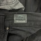 1990s Versace Jeans Black Wide Leg Denim