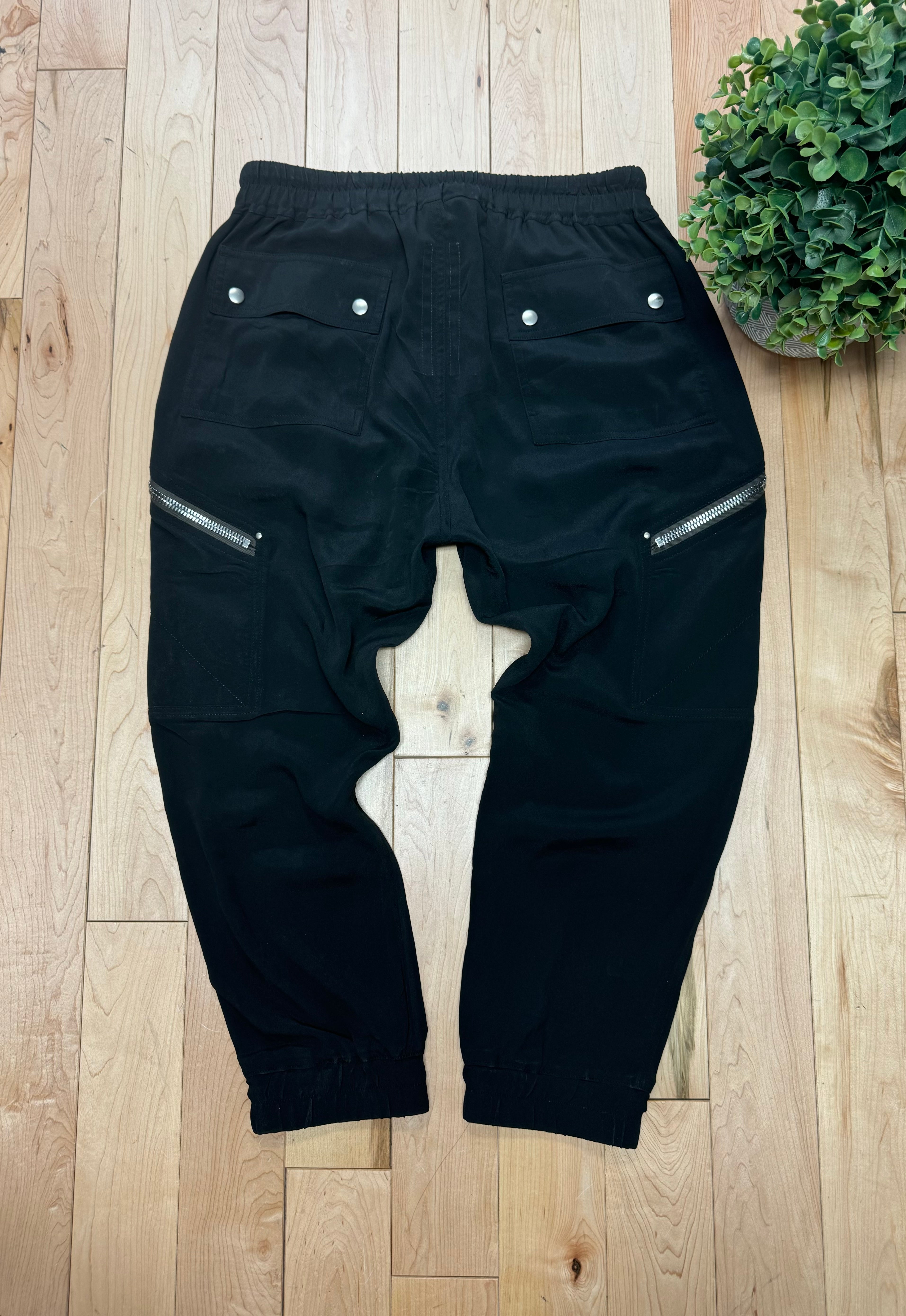 SS2021 Rick Owens 'Phlegethon' 3/4 Length Cargo Joggers – Alex Maxamenko