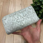 Chrome Hearts ‘Multi Cross’ Calfskin White Leather Long Wallet