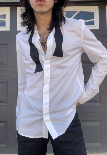 Spring Summer 2012 Maison Margiela x H&M Trompe L’œil Bowtie Shirt