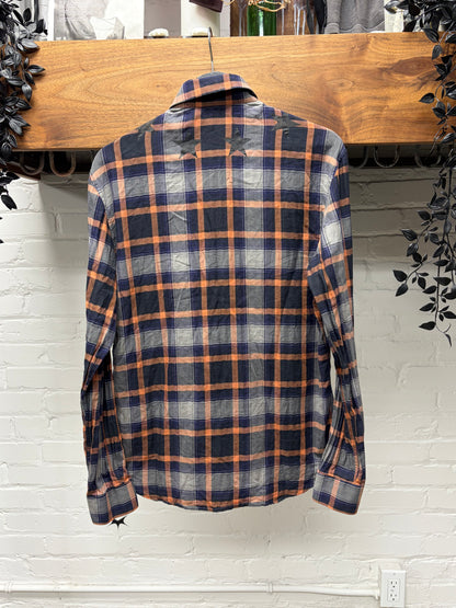 AW2016 Givenchy by Ricardo Tisci ‘Stars’ Plaid Button Up Shirt