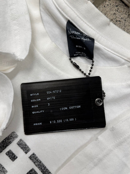 SS2004 Number (N)ine ‘Dream Baby Dream’ Skull Graphic T-Shirt