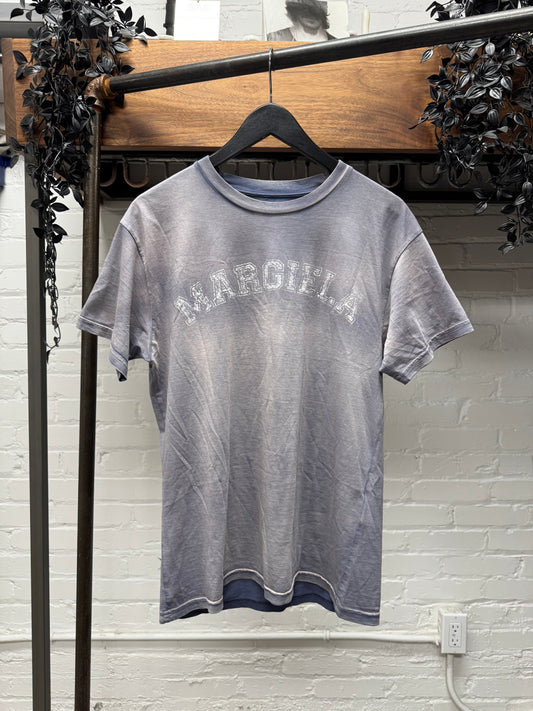 SS2023 Maison Margiela ‘Faded Collegiate Logo’ Cotton Jersey T-Shirt