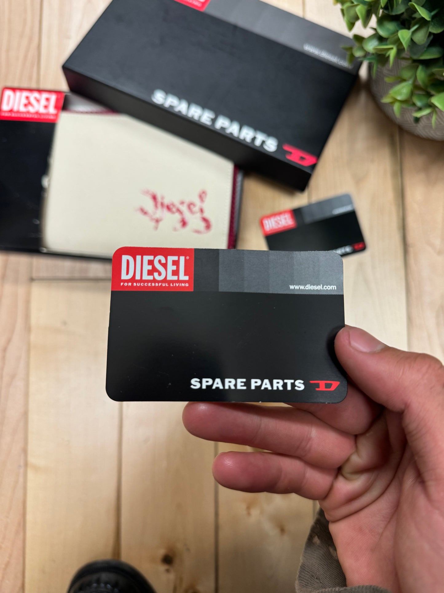 2000s Diesel ‘Small Parts’ Long Wallet