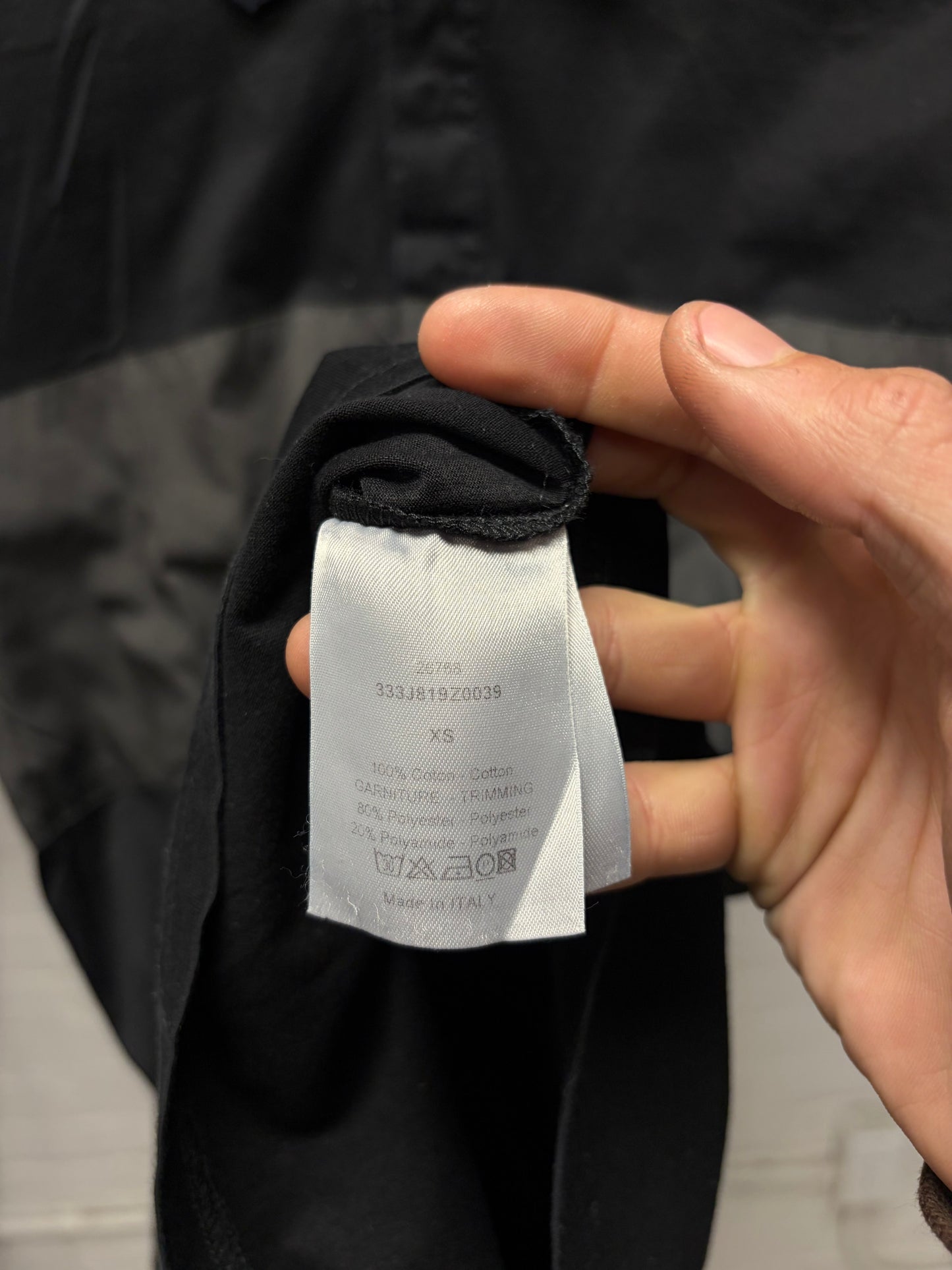 Dior Homme by Hedi Slimane Two Tone Polo