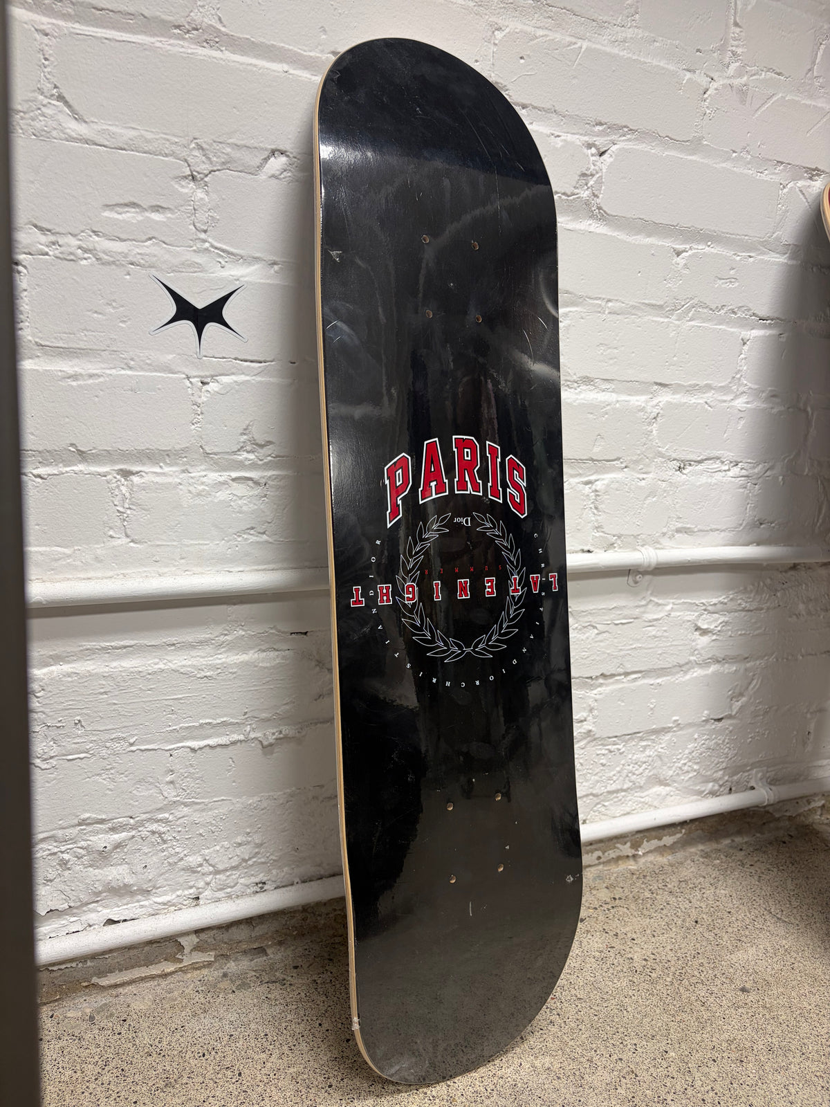 SS2018 Dior Homme x Francois Bard ‘Sealed’ Complete Set of 3 Skate Decks
