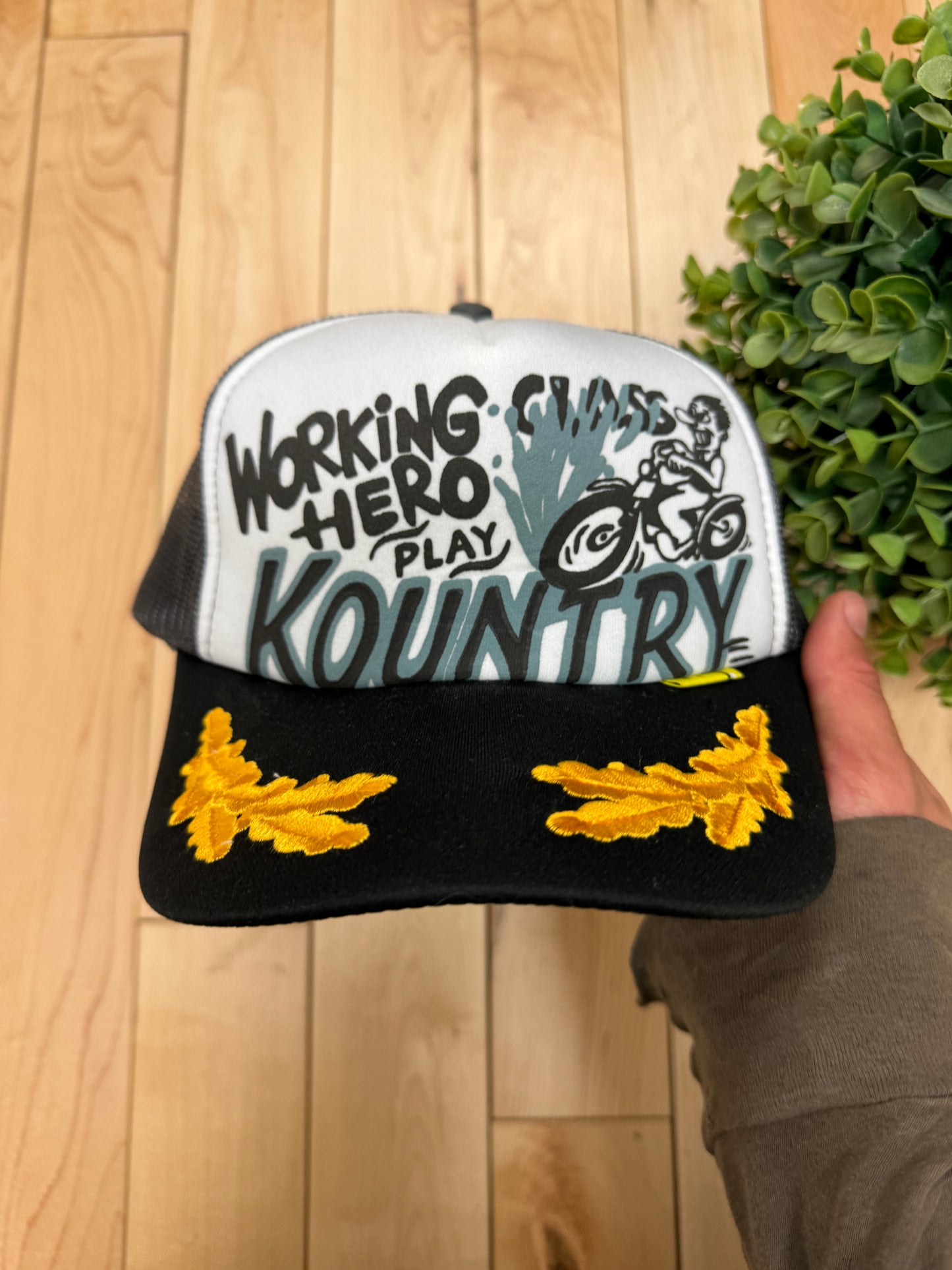 Spring Summer 2024 Kapital Kountry Working Class Hero Mesh Trucker Hat