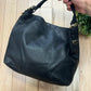 Gucci ‘Guccisima’ Black Leather Monogram Hobo Bag