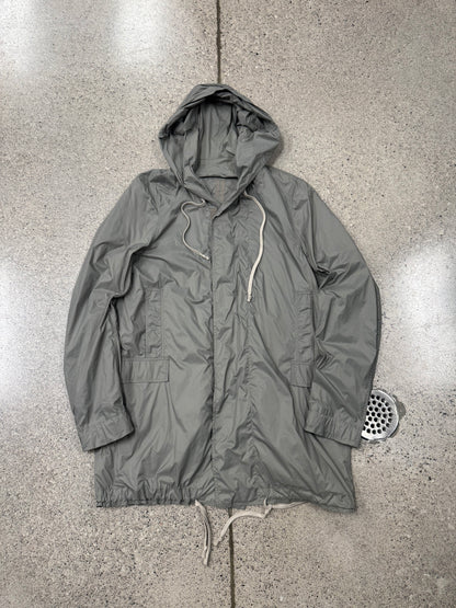 Rick Owens DRKSHDW ‘Dust’ Fishtail Button Snap Parka