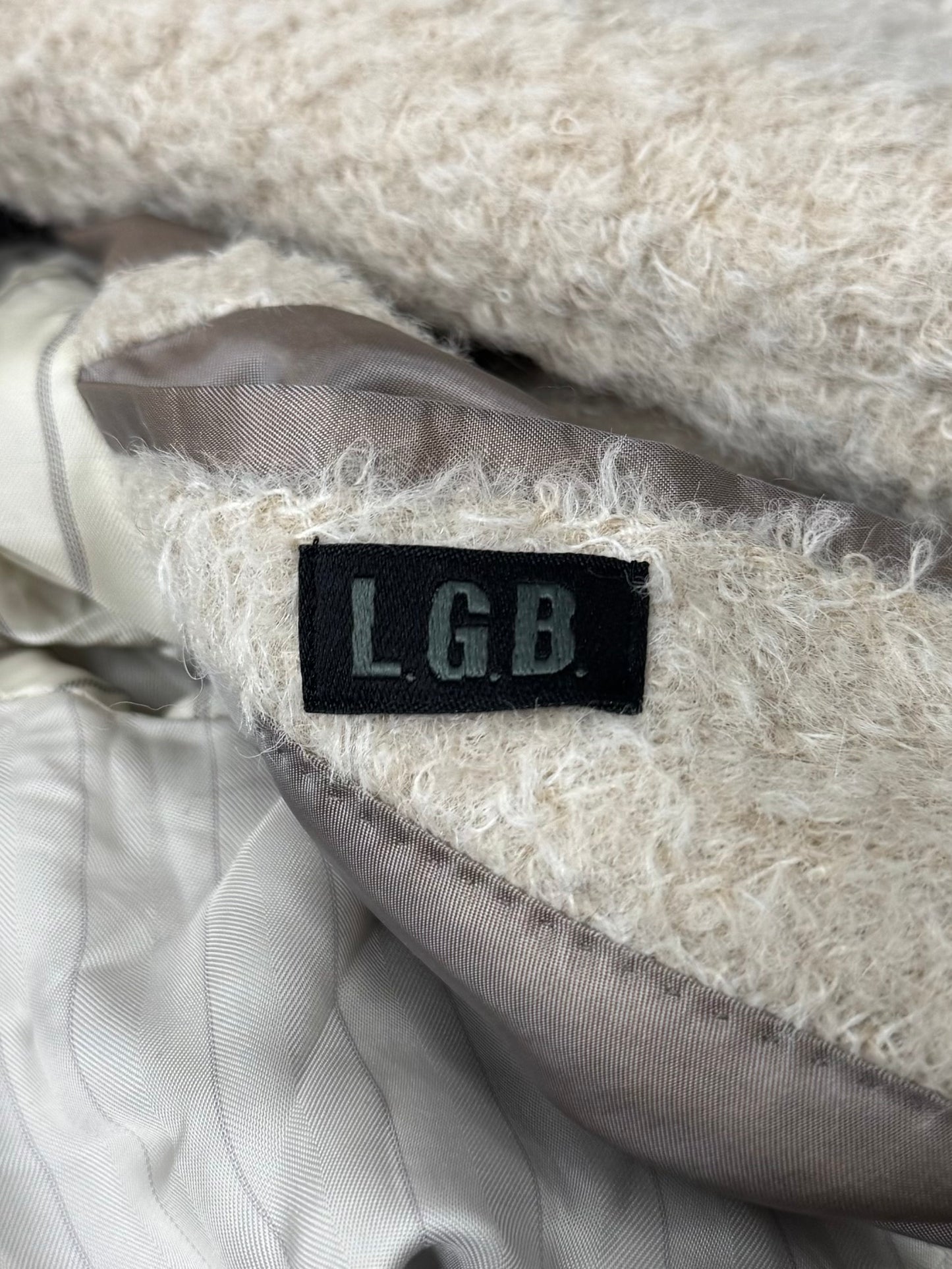 L.G.B. ‘Crucifix’ Alpaca Wool Coat