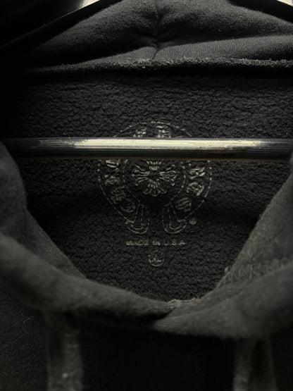 Chrome Hearts Online Exclusive Black/Red Horseshoe Logo Hoodie