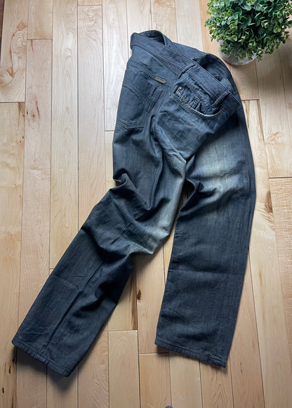 Diesel Washed Grey Bootcut Denim