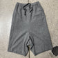 Comme Des Garçons 3/4 Length Drop Crotch Sweat Shorts