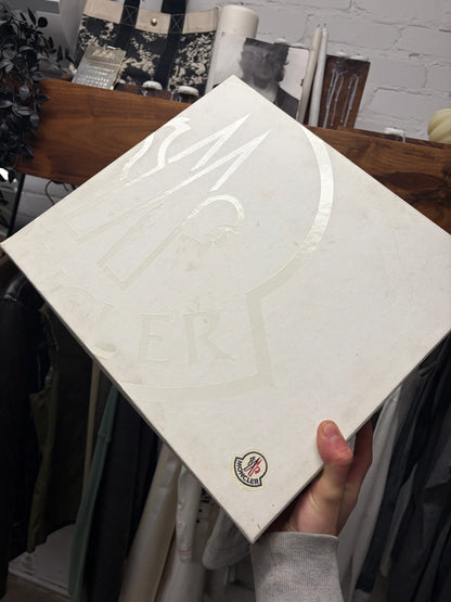 Rick Owens x Moncler ‘Amber’ Black Leather Multi-Lace Snow Boots