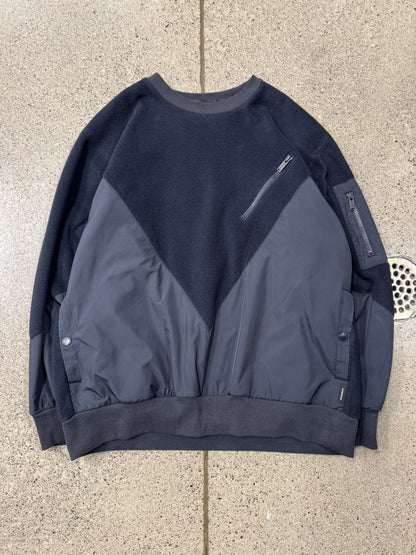 Undercover x GU Black Fleece Sweatshirt