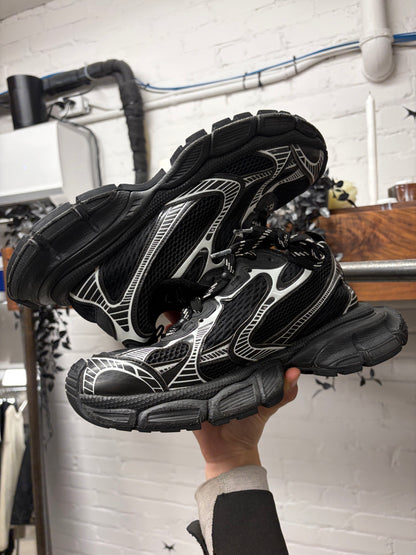 Balenciaga ‘3XL’ Black/Silver Oversized Low Top Sneakers