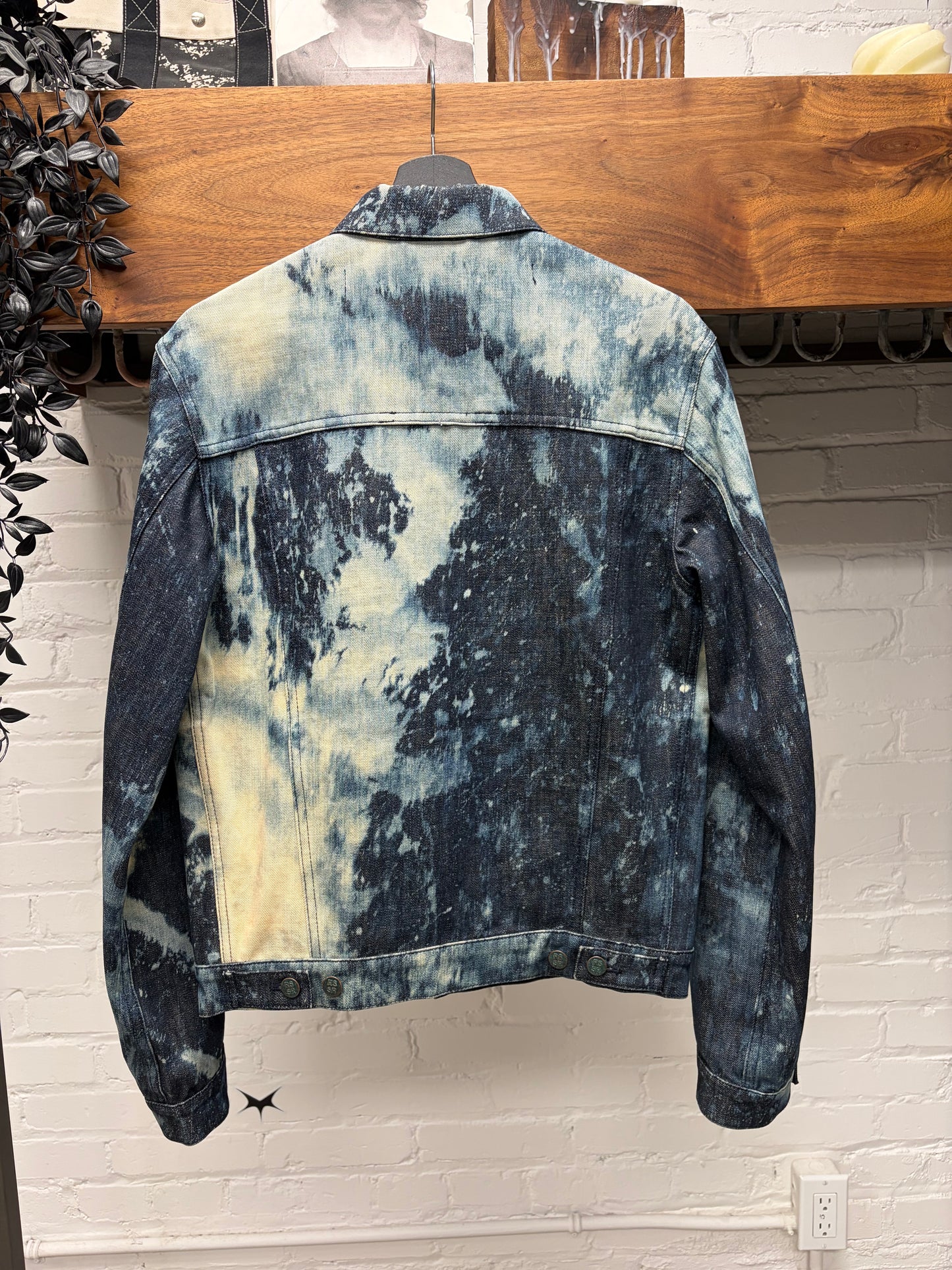 SS2010 Raf Simons x Sterling Ruby ‘Crystal Blue’ Denim Jacket