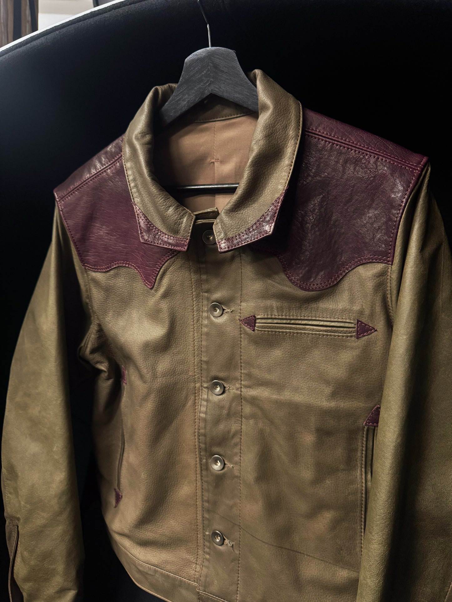 Alexander Maxamenko 1/1 Deerskin ‘Western’ Leather Jacket